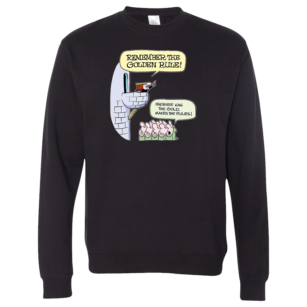 Wizard of ID - Golden Rule Crewneck Sweatshirt